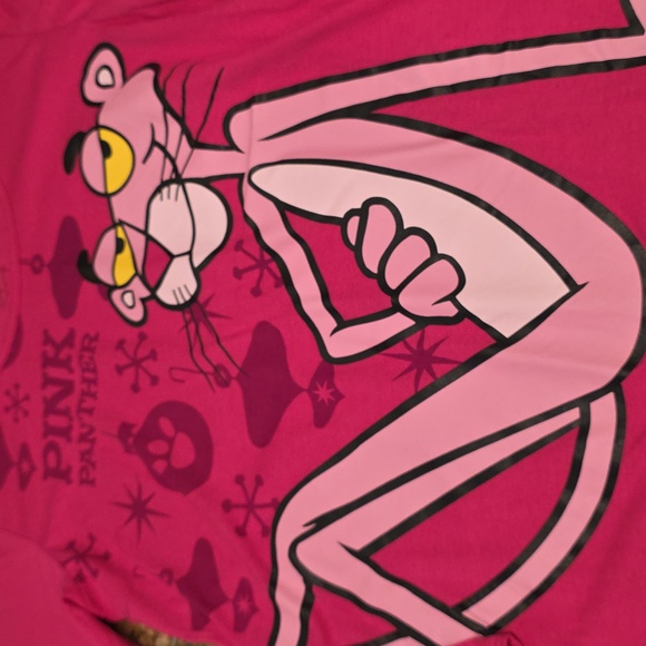 Pink Panther Long Sleeve Top - SZ L - Picture 2 of 5